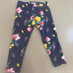 GAP Blue and Pink Floral Leggings